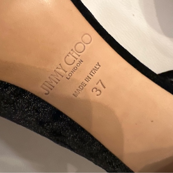 Jimmy Choo Velvet Ankle Sucks Boots Size 37 - Picture 8 of 15